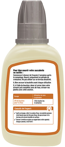 FERTILIGEN - Engrais liquide cactées, succulentes 250ml - large