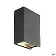 SLV - Applique extérieure SLV QUAD UP/DOWN, anthracite, avec LED intégrée, 8,6W, 3000K, IP44 - Hauteur 15 cm - vignette