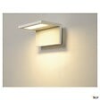 SLV - Applique extérieure SLV ANGOLUX, blanc avec LED intégrée, 6,8W, 3000K, IP44 - vignette