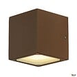 SLV - Applique extérieure SLV SITRA CUB, rouille, GX53/TCR-TSE, 2x 9W max, IP44 - vignette