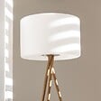 LUMISKY - Lampadaire d'extérieur sans fil TAMBOURY WOOD RGB H150cm - vignette