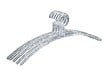 WENKO - Cintre Bubble transparent lot de 5 - vignette