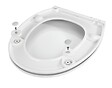 WENKO - Abattant toilettes Rieti - Fix-Clip - Easy Close - Blanc - vignette
