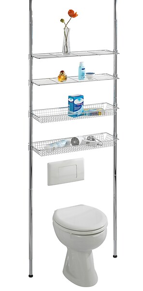 WENKO - Etagère télescopique Ellera - Acier - large
