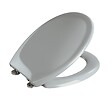 WENKO - Abattant toilettes Ottana - Fix-Clip - Easy Close - Gris clair - vignette