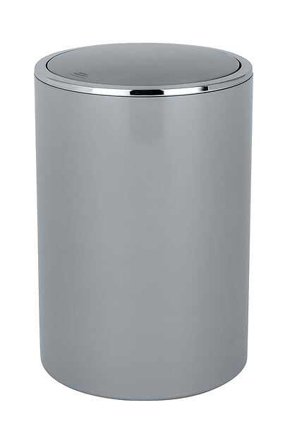 WENKO - Poubelle Inca 5L gris - large