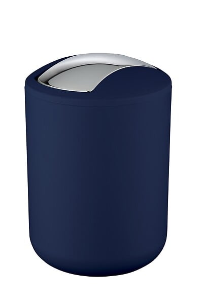 WENKO - Poubelle Brasil S bleu foncé - large