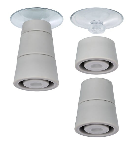 WENKO - Pieds pour plaques de protection en verre 4 pièces - large