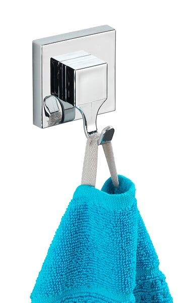 WENKO - Crochet Vacuum-Loc Quadro. lot de 2 pièces - large