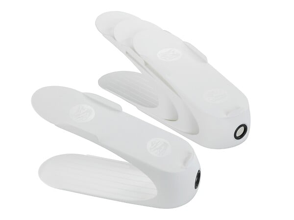 WENKO - Support chaussures blanc. 4 pièces - large