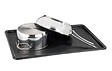WENKO - Egouttoir à vaisselle - Aluminium - Noir - vignette