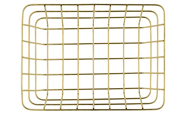 WENKO - Corbeille SDB Viana doré - large
