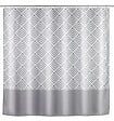 WENKO - Rideau de douche 180x200 Echo Polyester - vignette
