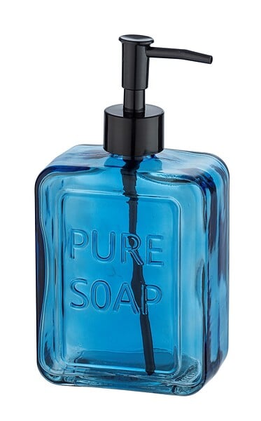 WENKO - Distri. savon Pure Soap bleu - large
