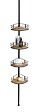 WENKO - Etagere telescopique dolcedo noir bambou - vignette