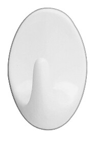 WENKO - Crochet Maxi blanc lot de 2 - large