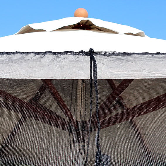 MOUSTIKIT - Moustiquaire pour parasol - large