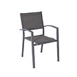 MODE DE VIE - Fauteuil Detroit - Empilable - Aluminium - vignette