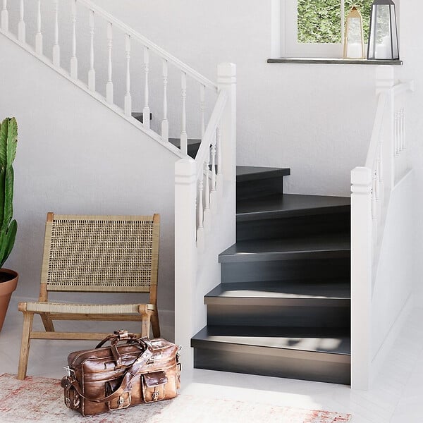 FORESTEA - Marche rénovation d'escalier XXL stratifié missouri 1300 x 610 x 56 mm. - PEFC 70% - large