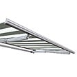 COTE STORE - Store banne manuel Demi coffre 4 x 3 m pour terrasse - Blanc gris - vignette