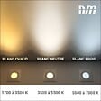 SLV - Borne extérieure SLV ARROCK STONE gris avec LED, Hauteur 50 cm pour éclairage de jardin et allées - vignette