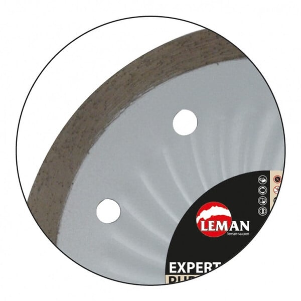 LEMAN - Disque diamant Leman SA - jante continue - carrelage - à¸200mm - large