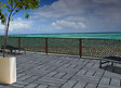 NORTENE - Poteau aluminium 1,15 x 0,06 m ALUPOST anthracite - vignette
