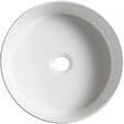 PLANETE BAIN - Vasque à poser ø37cm - Blanc brillante -Rebords fins - Andria - vignette