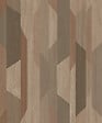 GRANDECO - Papier peint vinyle intisse kiruna bois naturel - vignette
