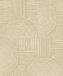 GRANDECO - Papier peint expanse intisse motif gala or - vignette