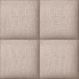 GRANDECO - Papier peint vinyle intisse capiton textile beige - vignette