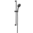 ESSEBAGNO - Luisa ensemble barre de douche 3 pièces gris gun métal - vignette
