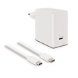 METRONIC - Chargeur secteur 45W + câble USB-C M-M 2.5m - vignette