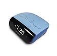METRONIC - Radio-réveil Duo colors AM-FM double alarme - bleu - vignette