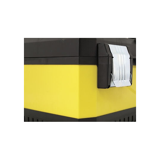 STANLEY - Boîte à outils bimatière - Jaune - 59cm - large