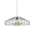 C-CREATION - Suspension Lild - métal filaire coloris noir - vignette