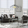 C-CREATION - Suspension Lild - métal filaire coloris noir - vignette