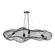 C-CREATION - Lustre Cloud - métal et grillage coloris noir - vignette