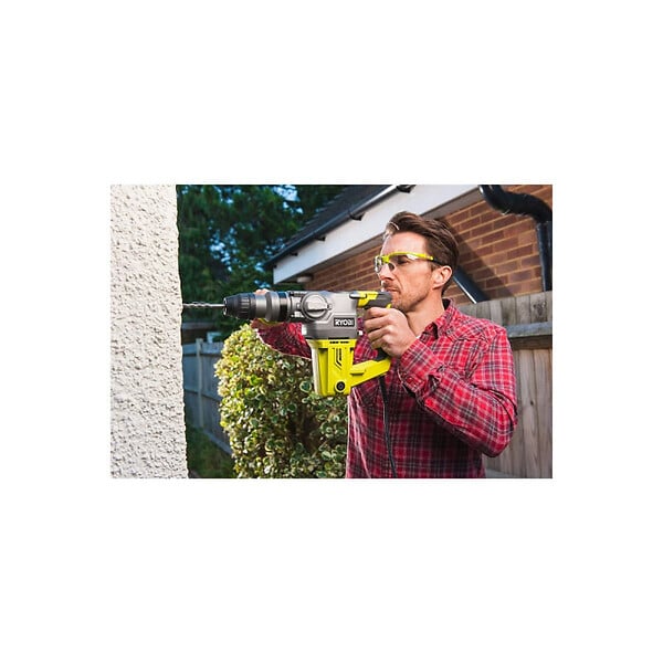 RYOBI - Pack RYOBI Aspirateur eau et poussière - 1250W - 20L - RVC-1220I-G - Perforateur Burineur SDSPLUS - 1050W - RSDS1050-K - large