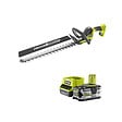 RYOBI - Pack RYOBI Taille-haies 18V One+ Brushless LINEA 45 cm RY18HT45A-0 - 1 Batterie 5.0Ah - 1 Chargeur rapide RC18120-150 - vignette
