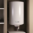 THERMOR - Chauffe-eau vertical mural étroit Duralis Thermor - 150L - 1800W - 3 personnes- Blanc - vignette