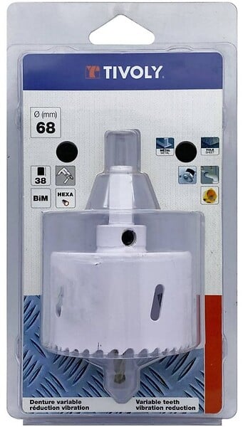 TIVOLY - 1 Scie cloche D25 - large