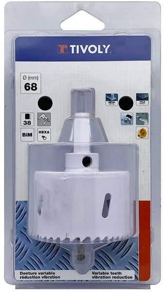 TIVOLY - 1 Scie cloche D40 - large