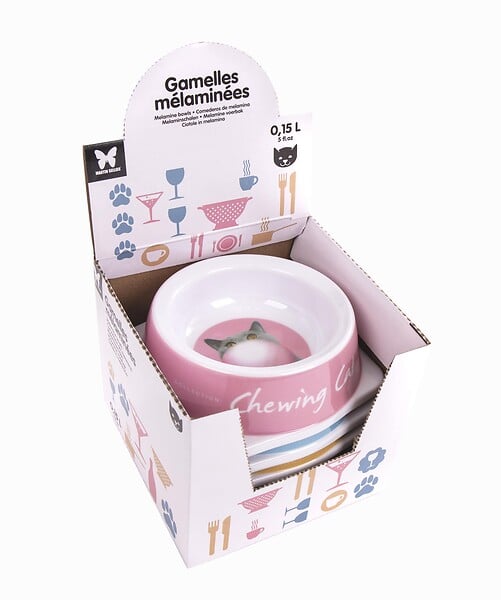 MARTIN - GAMELLE MELAMINEE CHAT 150mL DIAM.13 - large