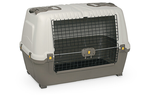 MARTIN - Cage transport Skudo Car - Anthracite/Blanc - 99x58x46cm - large