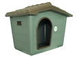 MARTIN - Niche chalet en plastique - Medium - 79x56x60cm - vignette