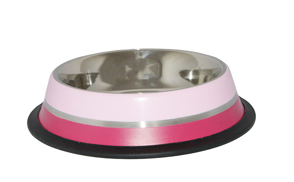 BUBIMEX - Gamelle en acier inox 13cm/0.40l 1x argent-bleu-mauve-vert - large