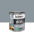 JULIEN - Peinture Extérieure Bois Microporeux Julien Satin - Gris Argent 0.5L - vignette