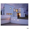 SLV - Applique et plafonnier extérieur rond SLV AINOS, blanc, LED, 22W, 3000K, IP44, détecteur de mouvements - vignette