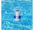 BESTWAY - Distributeur de produits chimiques LED Solar Sphere, panneau solaire - vignette